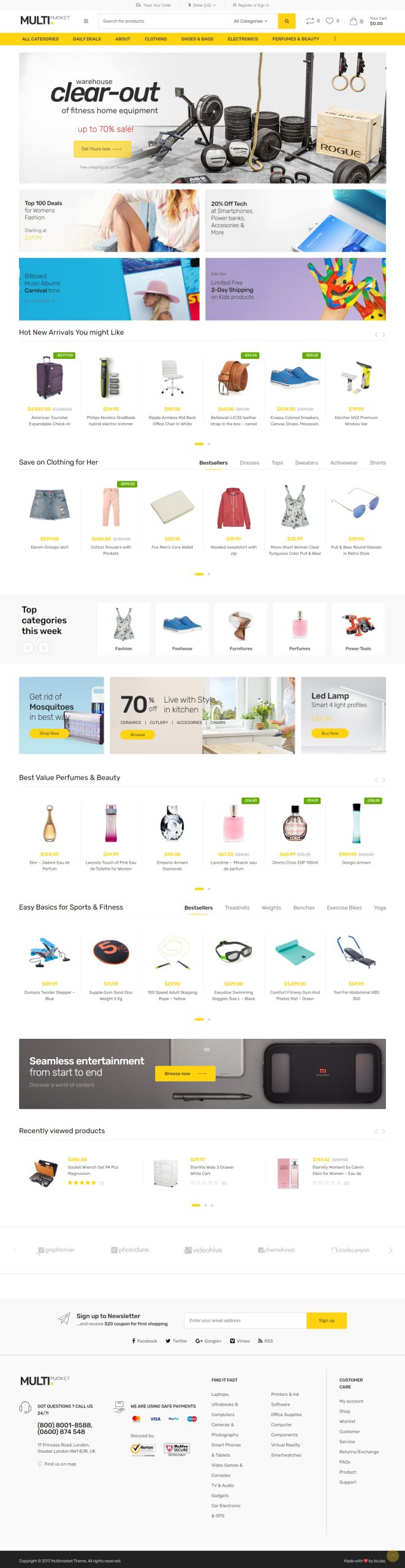 Techmarket- An Electronics Store Theme for WooCommerce